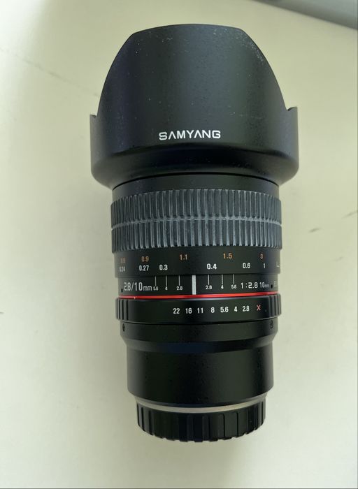 Об’єктив Samyang 2,8/10mm FX