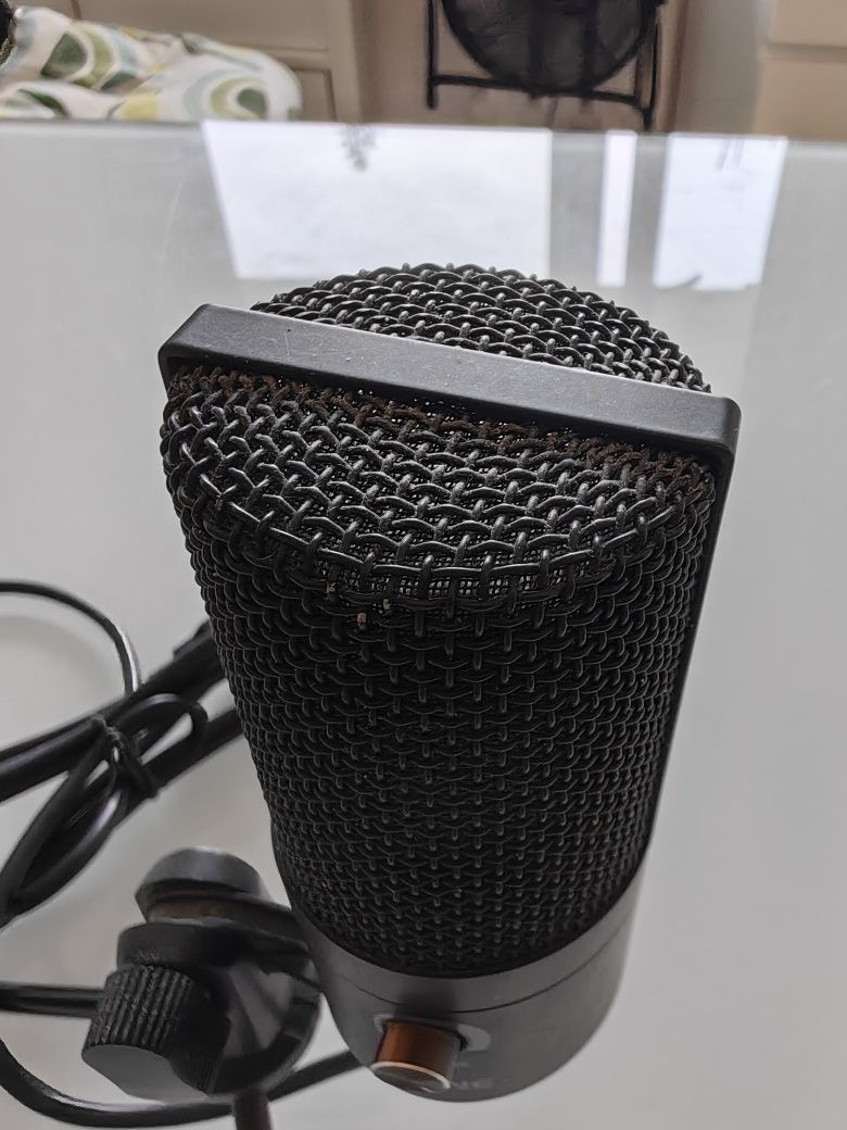 Mikrofon gamingowy Fififne k669b pojemnościowy statyw