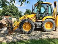 Koparko-ładowarka JCB 4CX 2004 szczęka, 2 osie skrętne