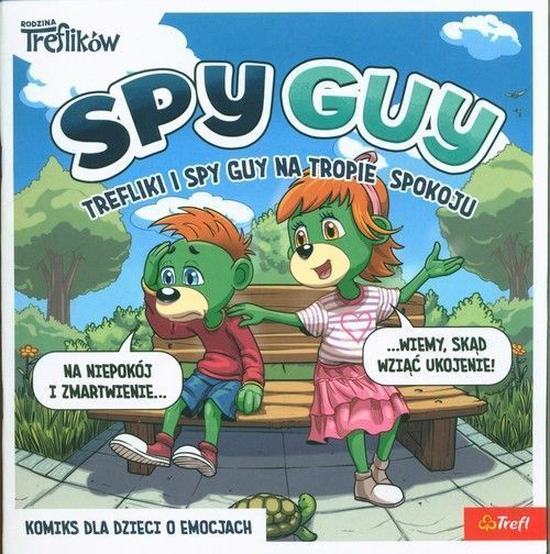 Komiks Spy Guy Trefliki I Spy Guy Na Tropie Spokoju  .