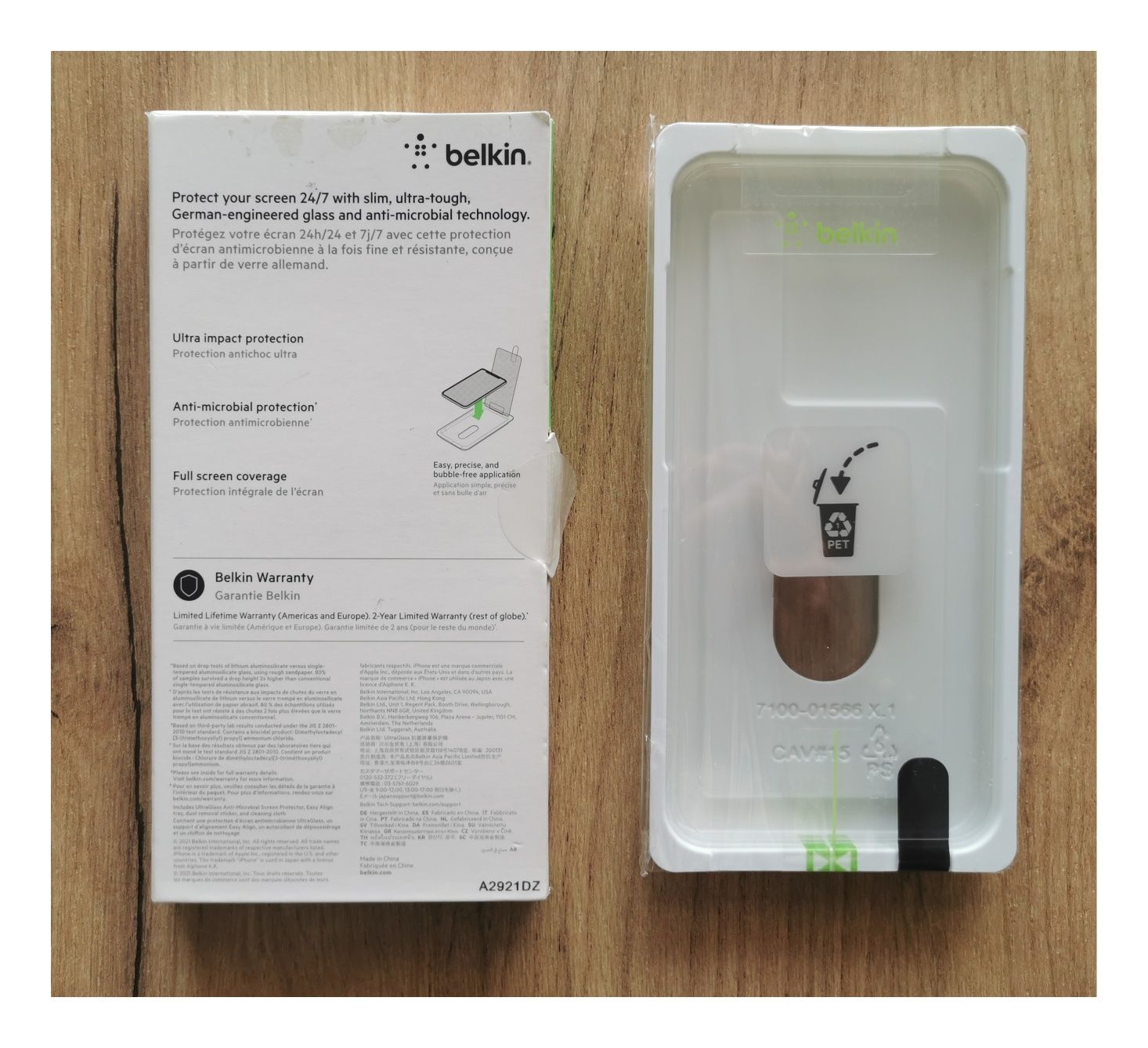 Nowe! Szkło Hartowane iPhone 12 Pro Max Belkin Screenforce UltraGlass