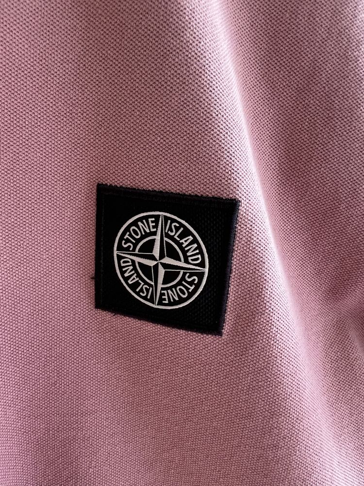 Мужская Stone Island поло футболка M Л оригинал