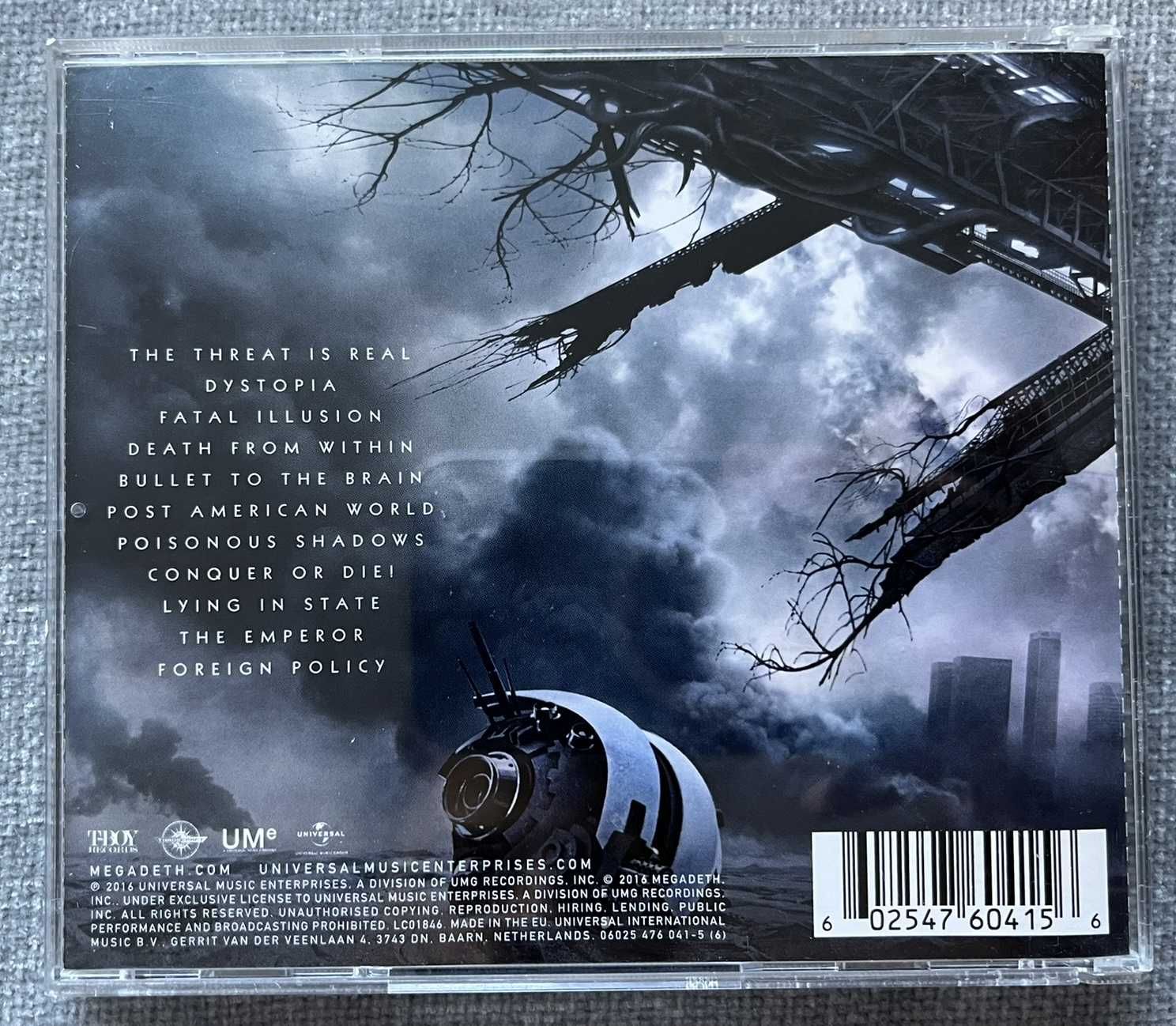 MEGADETH - Dystopia - CD
