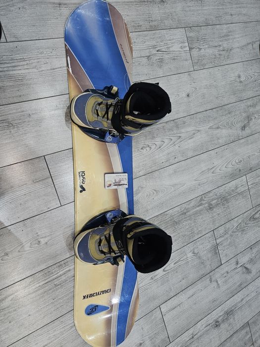 Deska snowboardowa  z butami