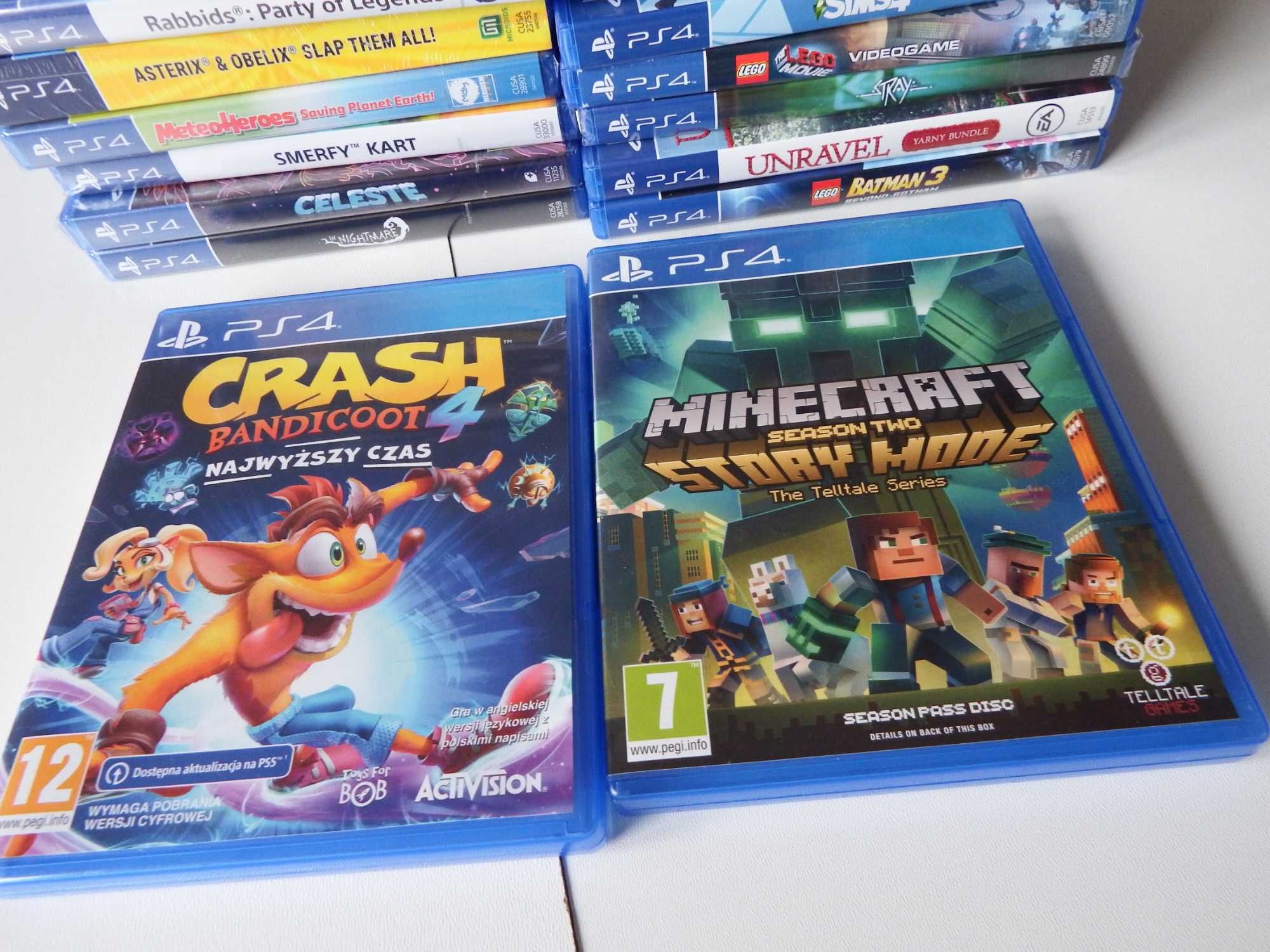 PS4 / PS5 MINECRAFT Story Mode SEZON 2 gry playstation 4