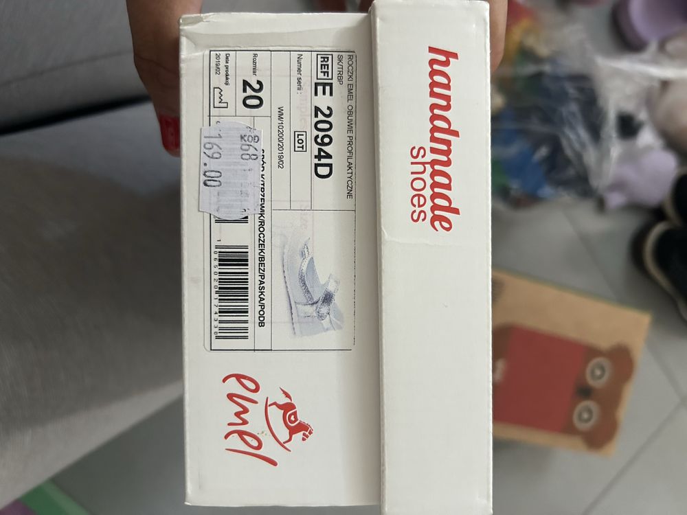 Emel buty do nauki chodzenia rozmiar 20