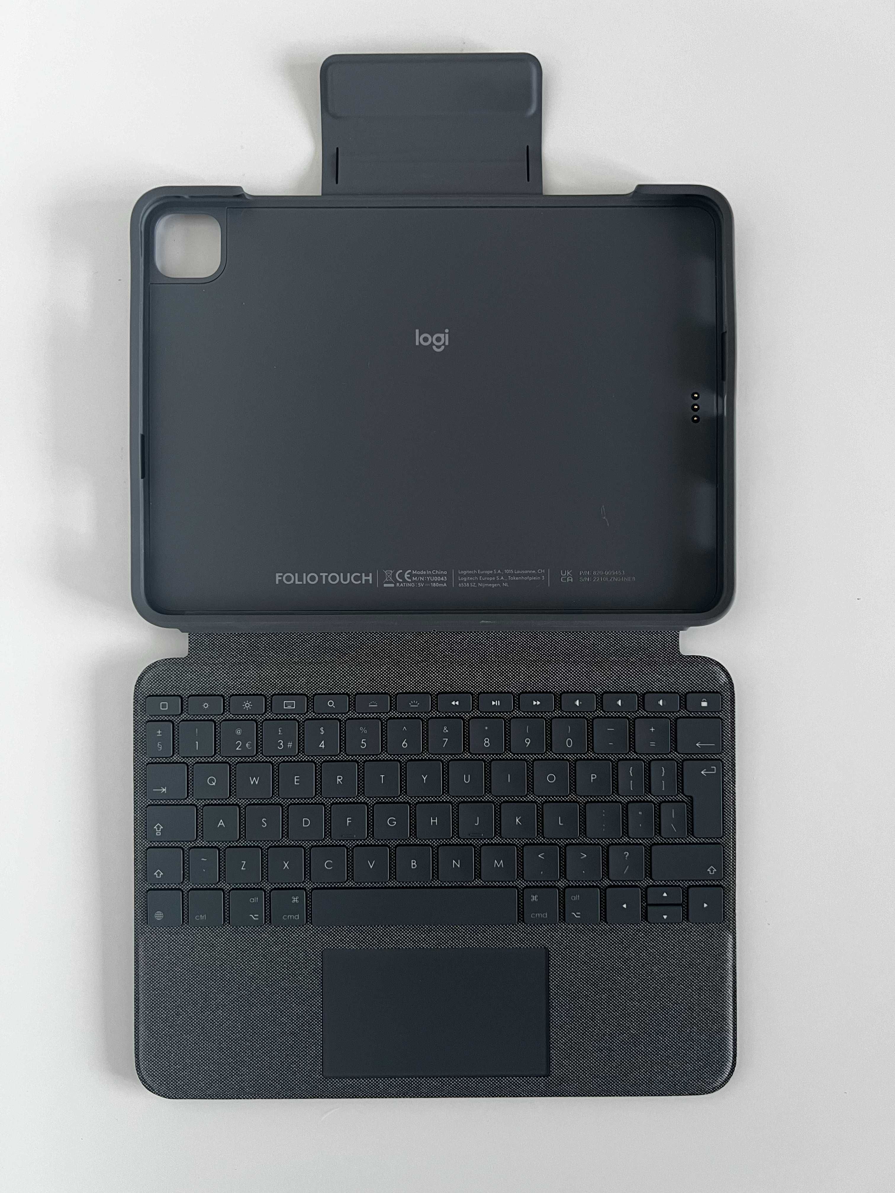 Apple iPad Klawiatura Logitech Folio Touch 11" Graphite (Gen 1, 2, 3)