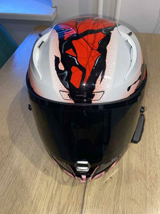 HJC rpha 11 carnage rozm. M + intercom cardo spirit