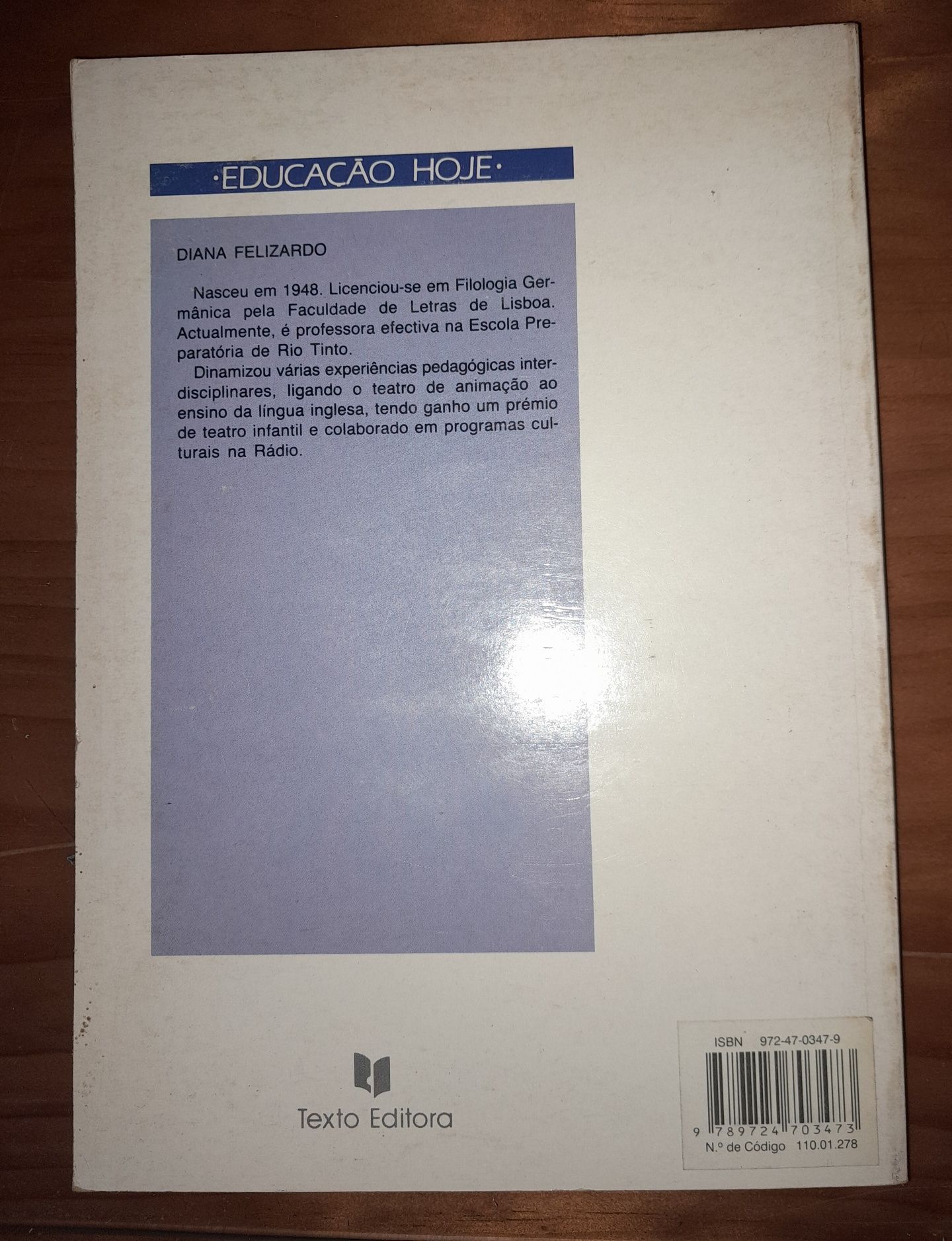 Livro A Aula de Inglês e o trabalho de Projeto