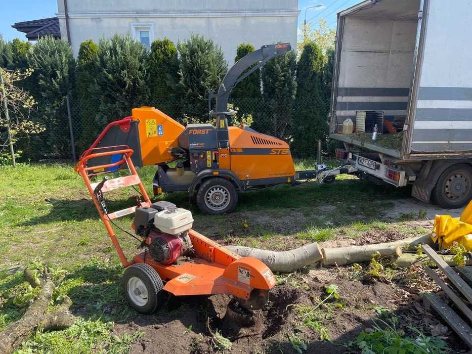 Frezarka Do usuwania pni karp korzeni