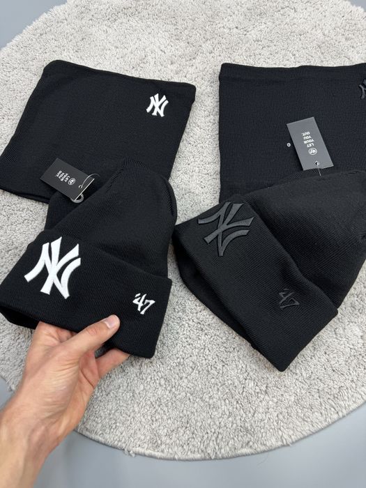 Спортині комлекти шапка + баф NY 47