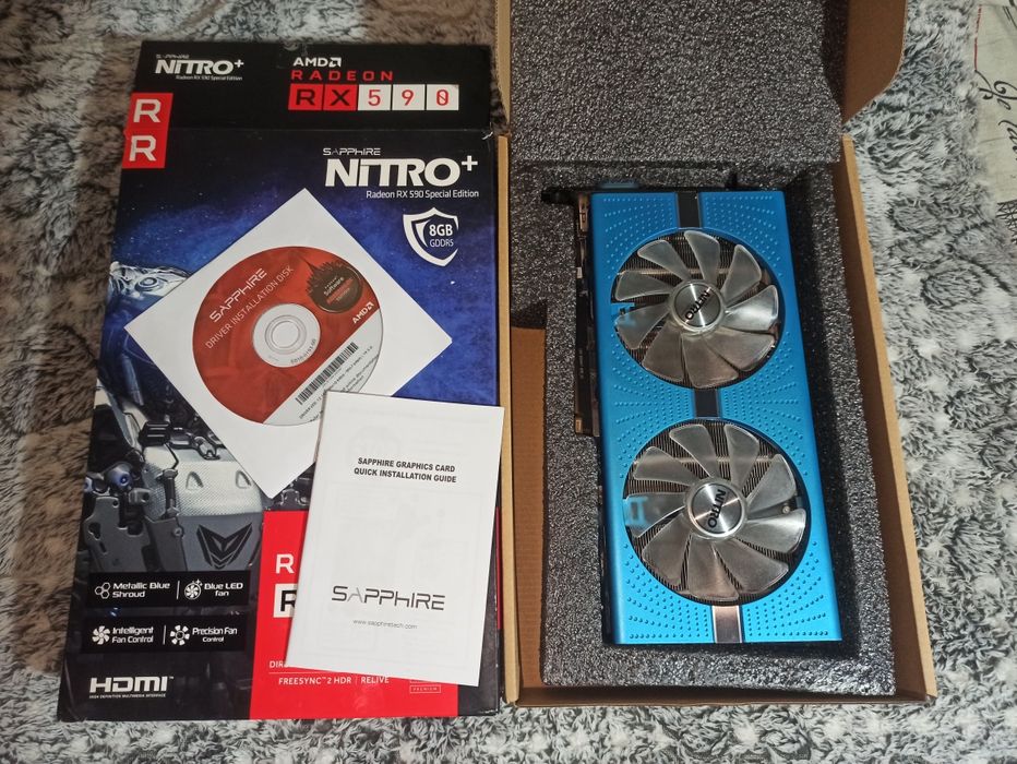 Відеокарта Sapphire RX590 Nitro+ Special Edition