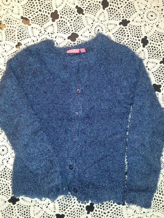 Dziewczynka rozm 134 sweterek rozpinany