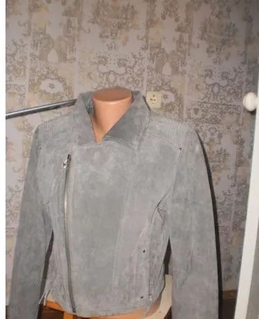 Фирменная Куртка натуральный замш М