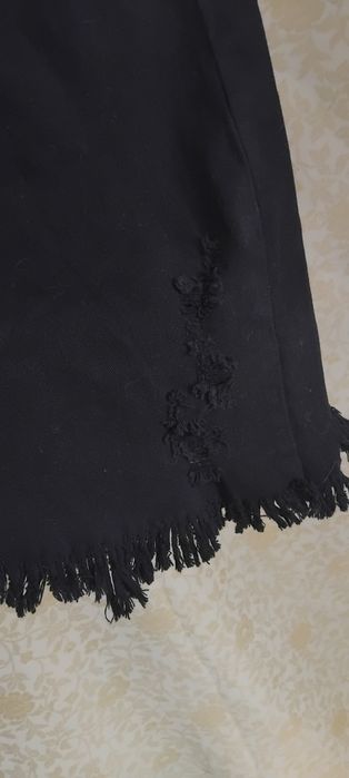 Spodnica jeansowe czarna rozm. 36(ale nie S, tylko taki  XXL)