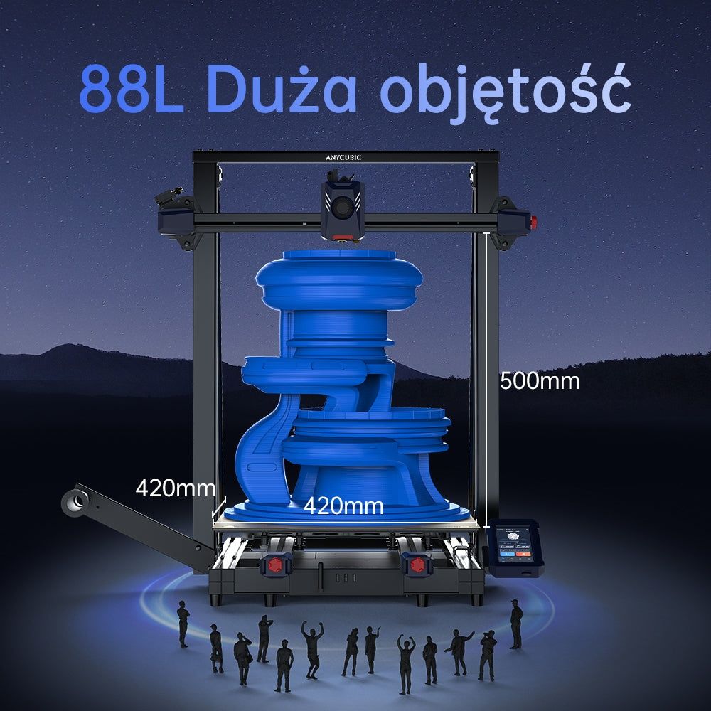 Duża drukarka 3D - Kobra 2 MAX - duże wydruki
