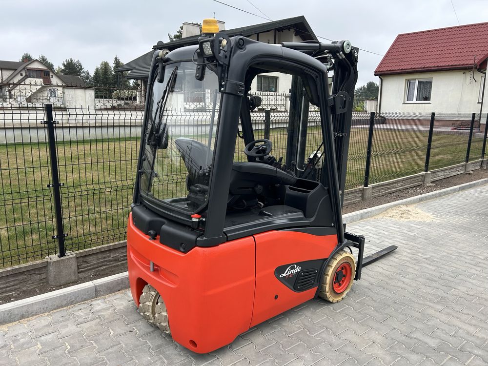 Wózek Widłowy LINDE E16C triplex 4,6m 2016r przbieg 3580 mth