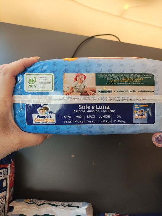 Pieluchy majteczki Pampers na noc