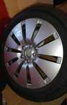 Komplet kół Mercedes 7jx17 cali oryginal 5x112 ET48.5 225/50 Michelin
