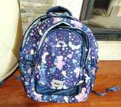 Mochila escolar Unicórnios