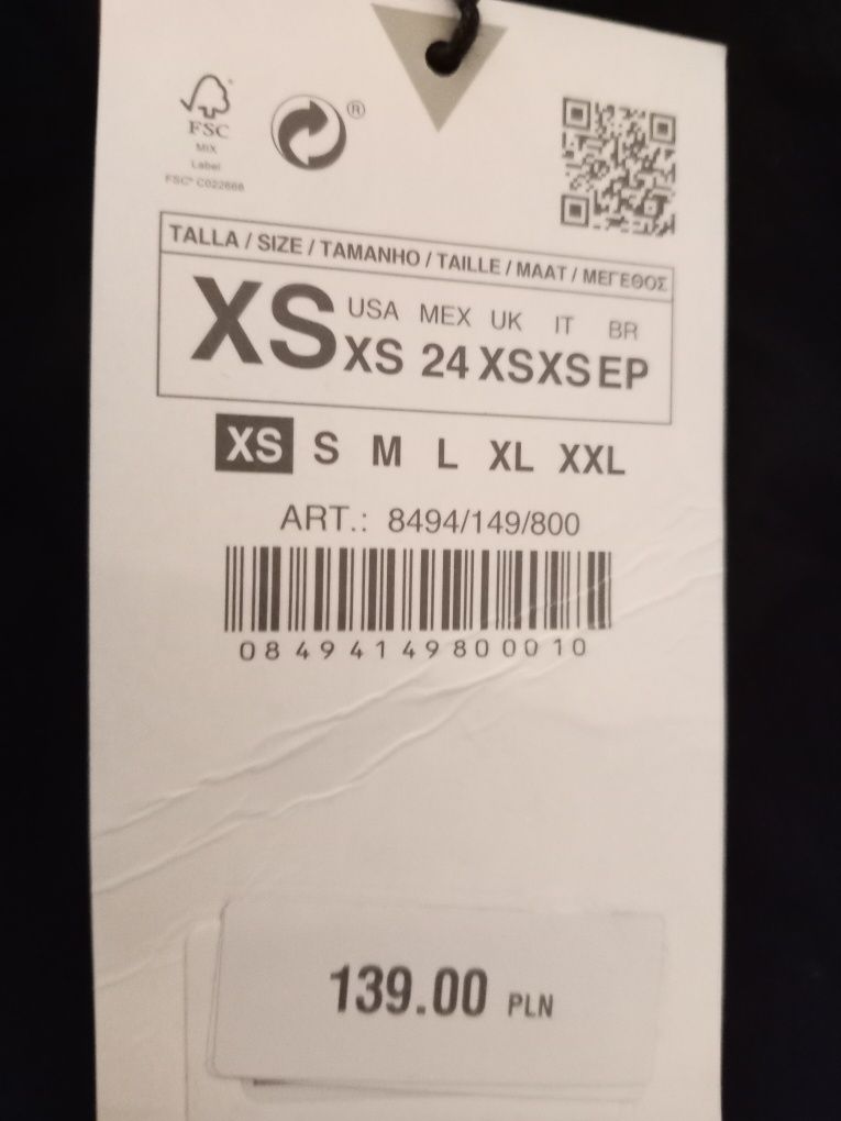 Sukienka czanka bombka XS nowa