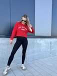 Modelujące Legginsy Damskie gładkie ocieplane czarne XL/XXL wys.24h