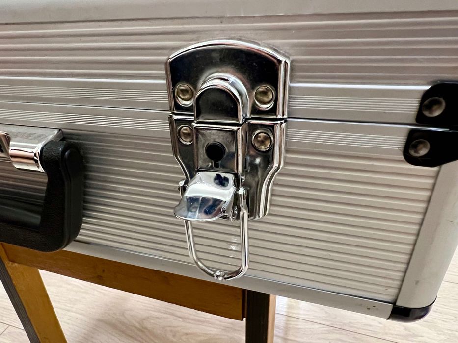 Топовый! Кейс Алюминиевый Для Инструмента Комплект С Отсеками