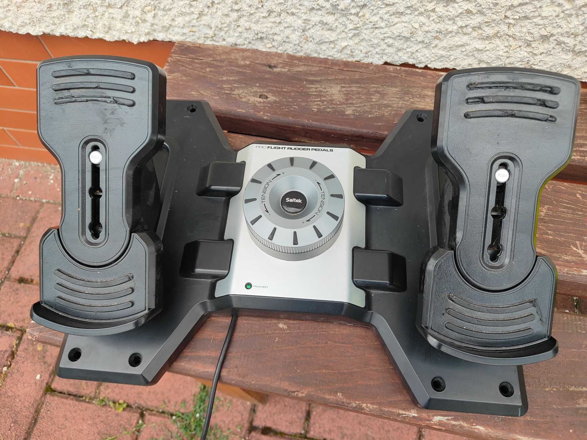 Pedały Saitek Pro Flight Rudder Pedals do symulatora Symulator