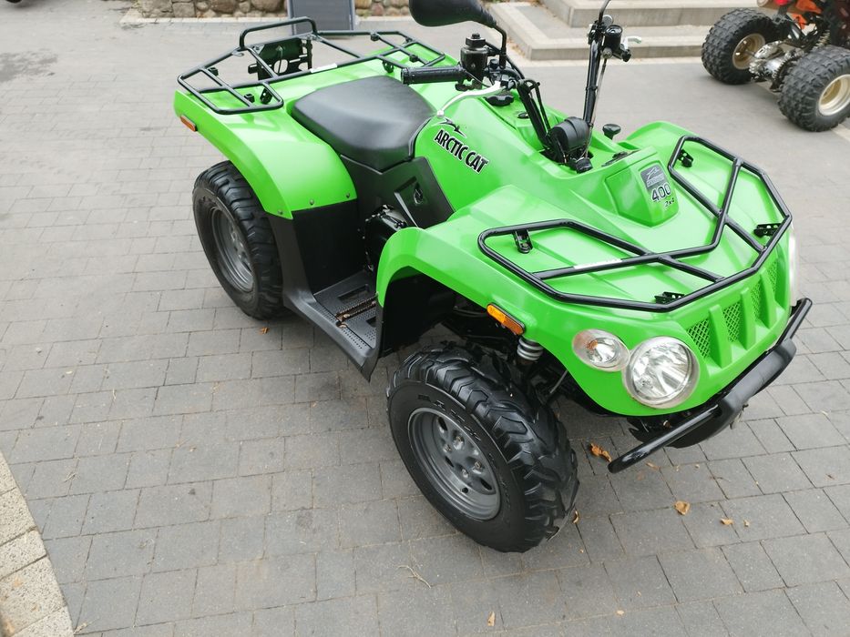 Arctic cat 400 homologacja do 15kw