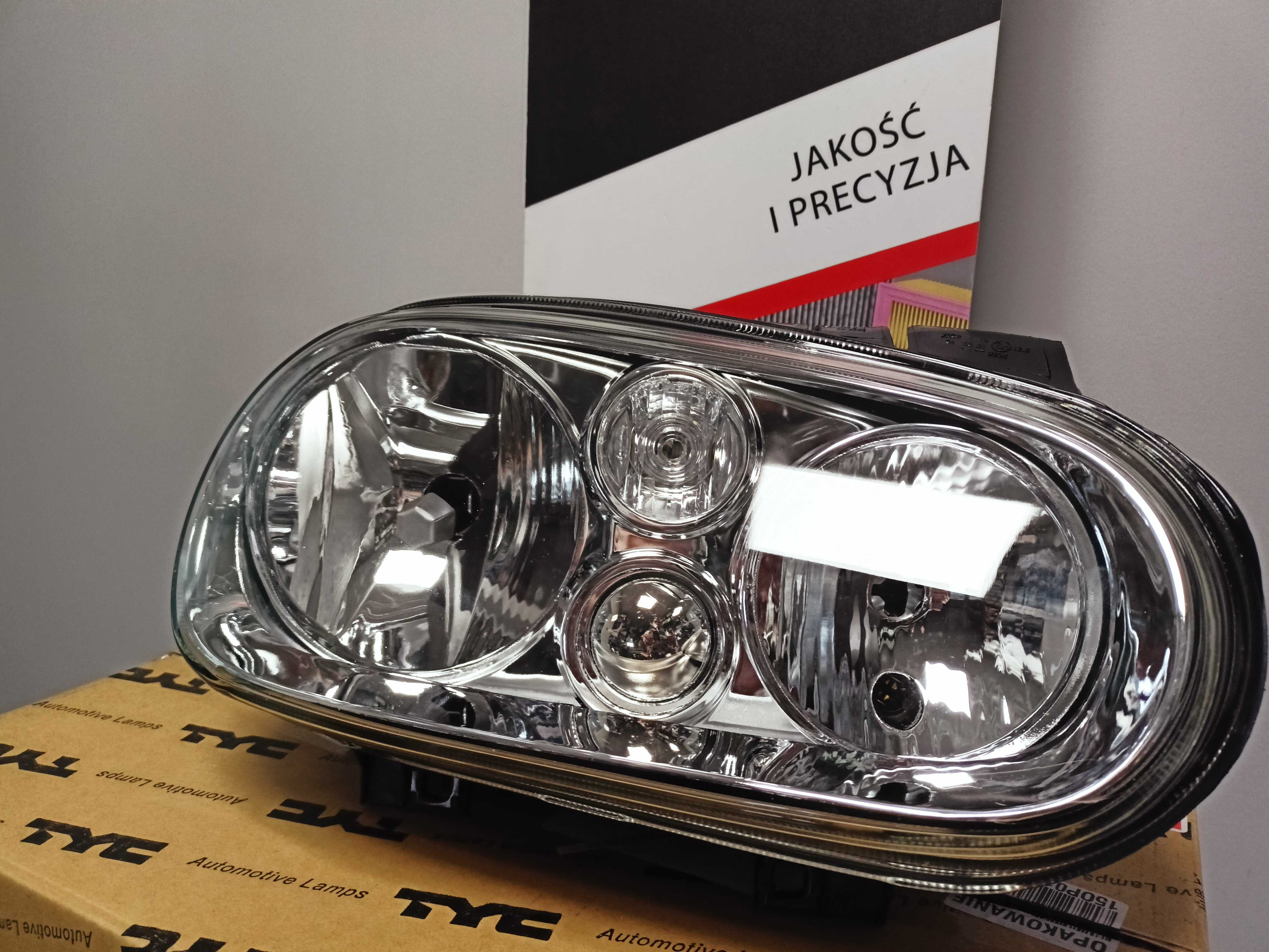 VW Golf IV- Lampa/Reflektor przód lewy /H7+H1/