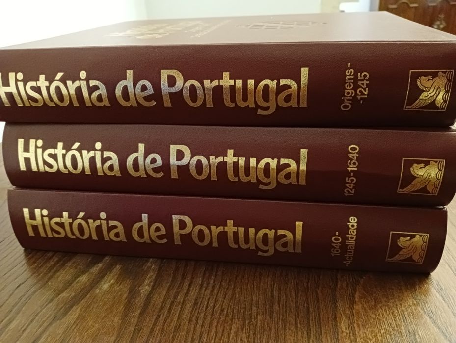 3 livros de história de Portugal