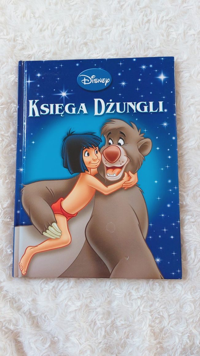 Książka Księga Dżungli przygody Mowgli Disney Złota Magiczna kolekcja