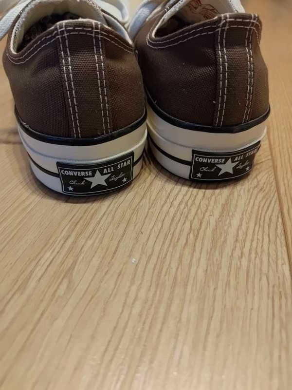 Convers Chuck 70 trampki brązowe 41,5