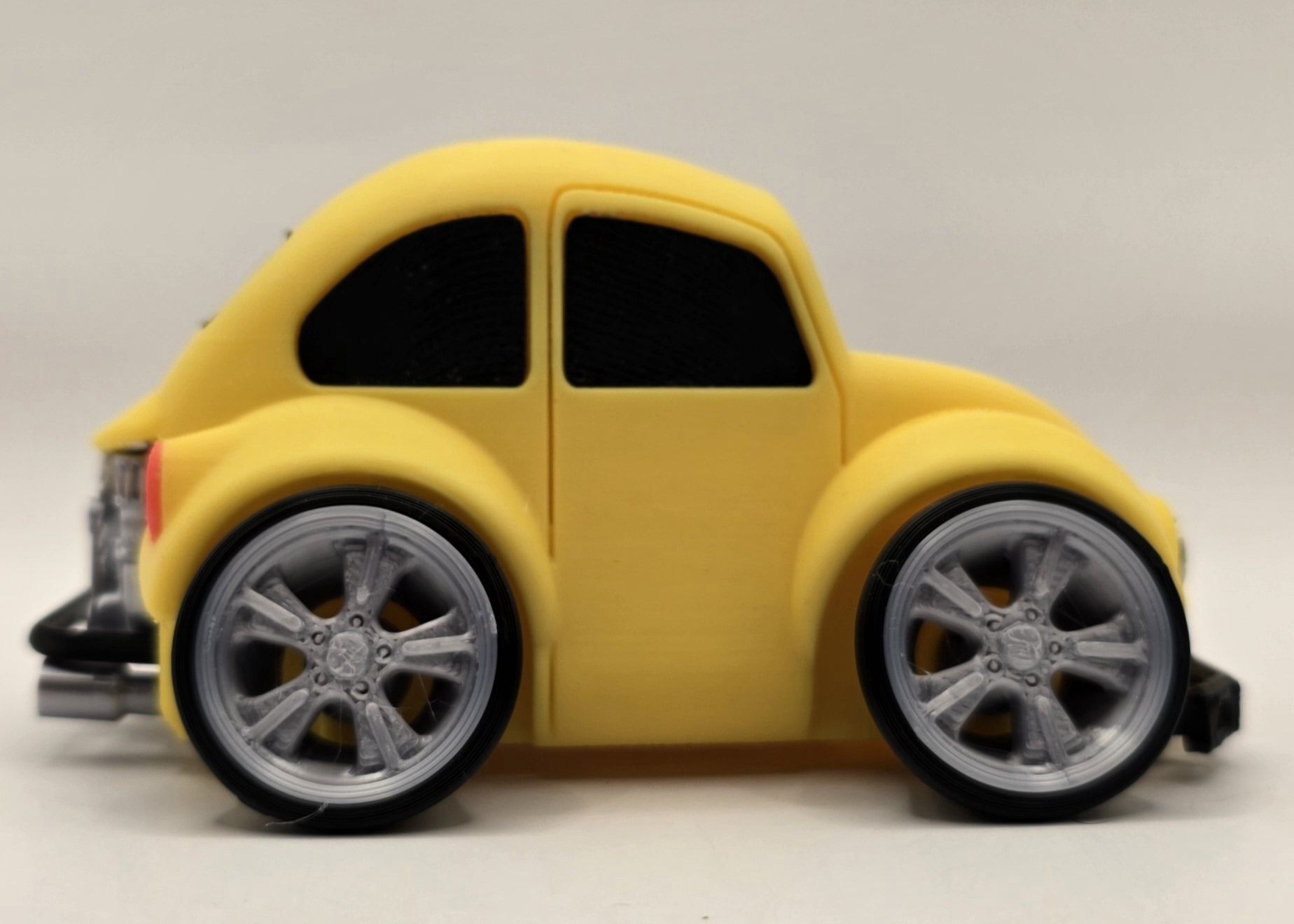 VW Garbus żółty wydruk 3d