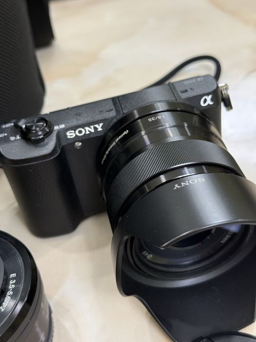 Фотоапарат Sony A5100+ Kit 16-50mm+ обʼєктив фікс Sony E 35mm F/1.8