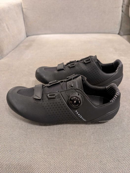 Calçado de Ciclismo de Estrada VAN RYSEL ROAD 520 Preto
