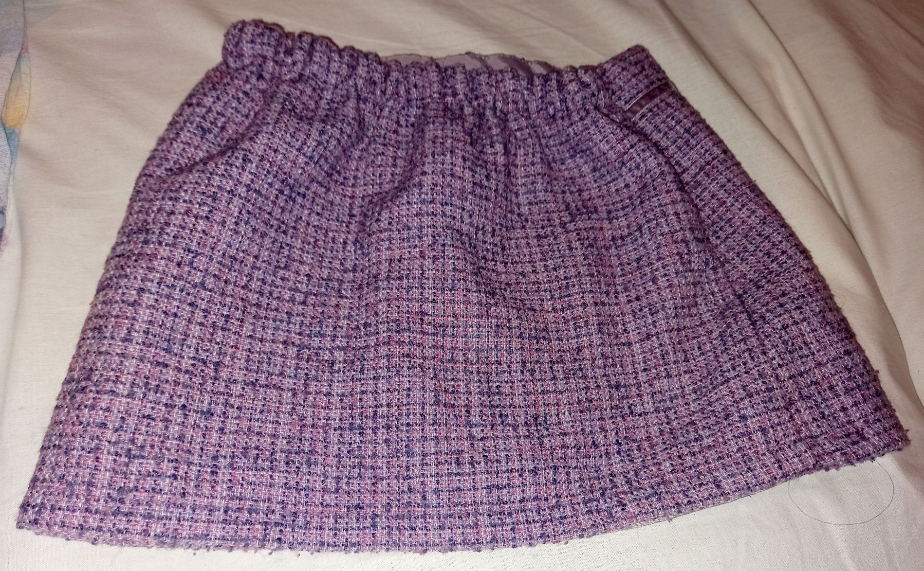 Spódniczka elegancka na podszewce- rozmiar 92