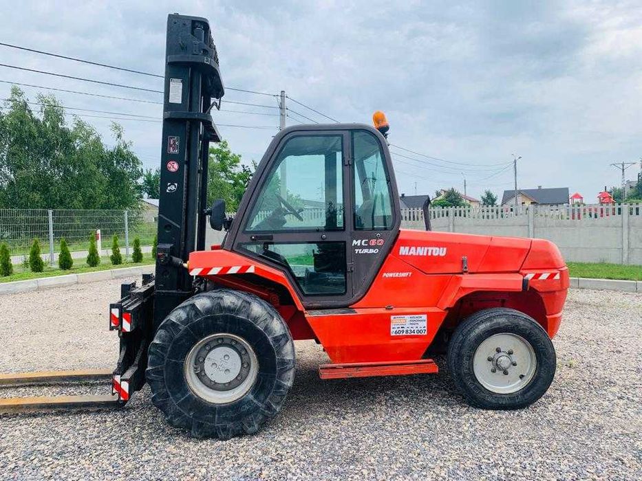 WYNAJEM  wózek widłowy MANITOU MC 60  6 T  Terenowy Radom