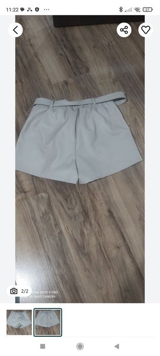 Spodenki eko skóra nowe