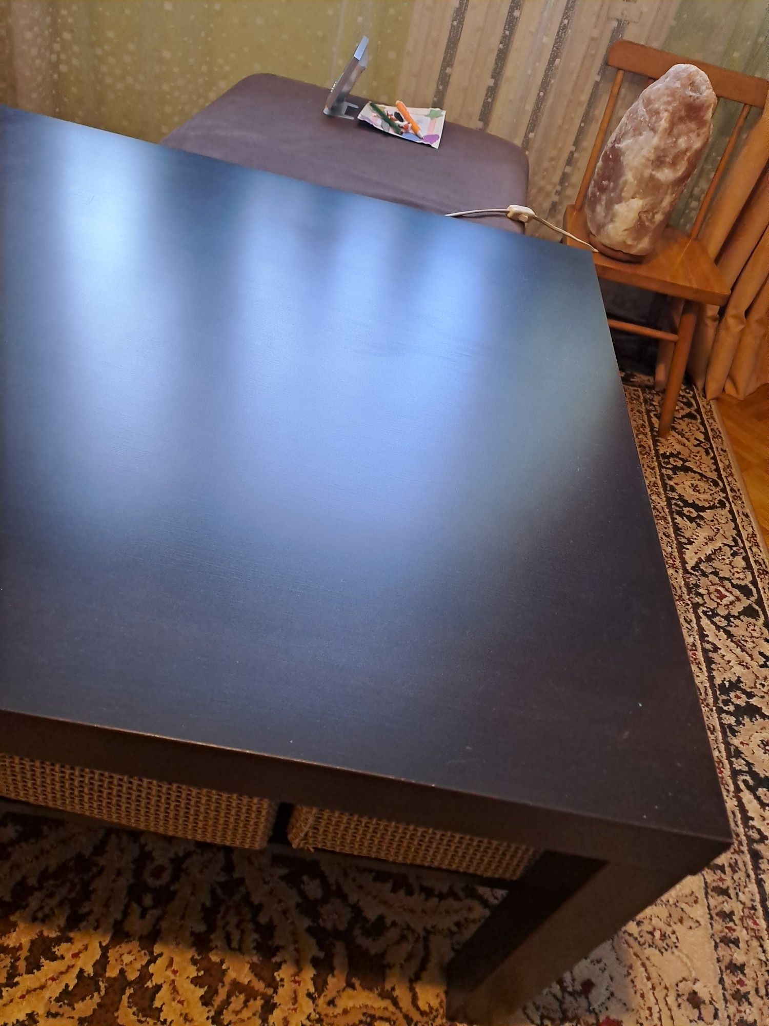 Stolik ikea lack 78x78 z półką