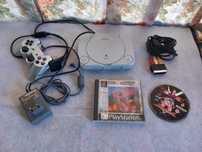 Consola ps1 com jogos