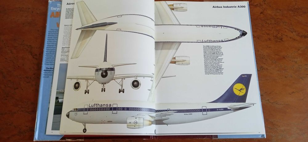 Lotnictwo Album Encyklopedia AIRLINERS OF THE WORLD. Super Prezent!!!