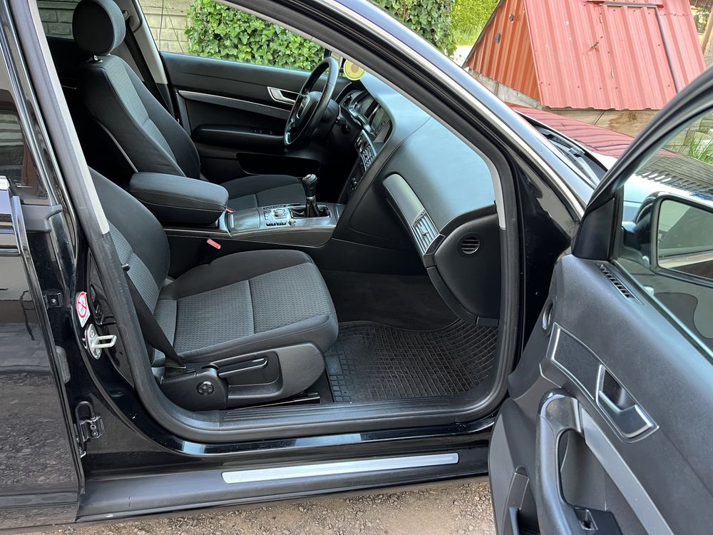 Audi A6 C6 2.0TDI 140KM Klima Tempomat Czarne Szyby Kombi ParkTronic