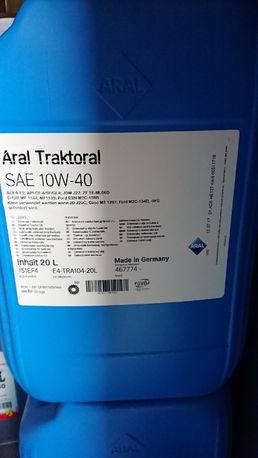 Aral Tractoral 10w40 20l Przemo-oil Siedlce