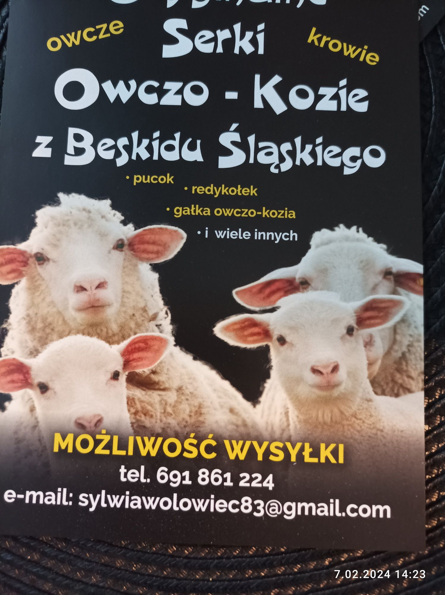Orginalne Serki Owczo -Kozie