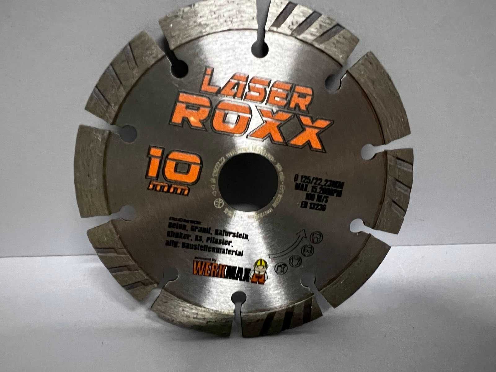 Werkmax Laser ROXX diamond disc 125 mm алмазный отрезной диск