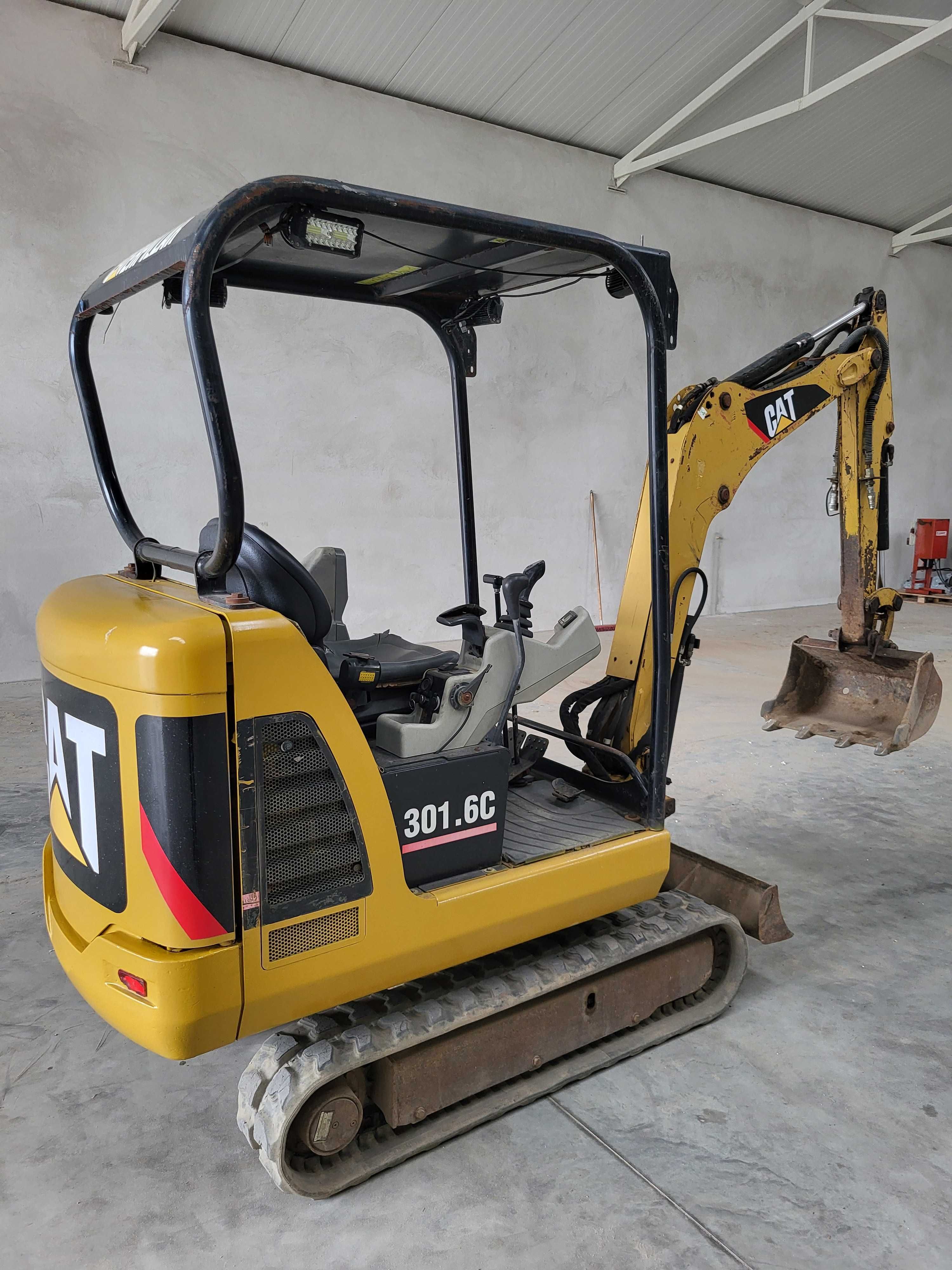 Minikoparka CAT 301.6 C oryginał 2000 mtg