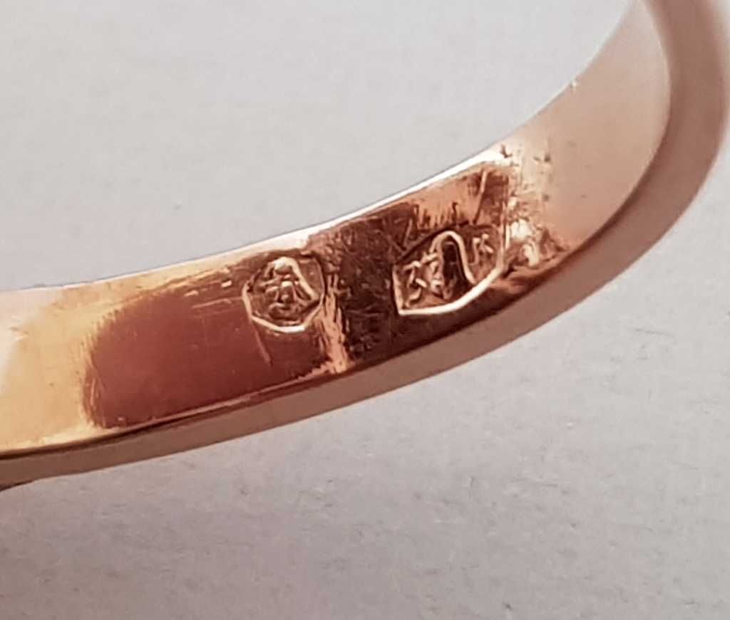 Złoty pierścionek w typie Imago Artis próby 3 (585) - Kraków