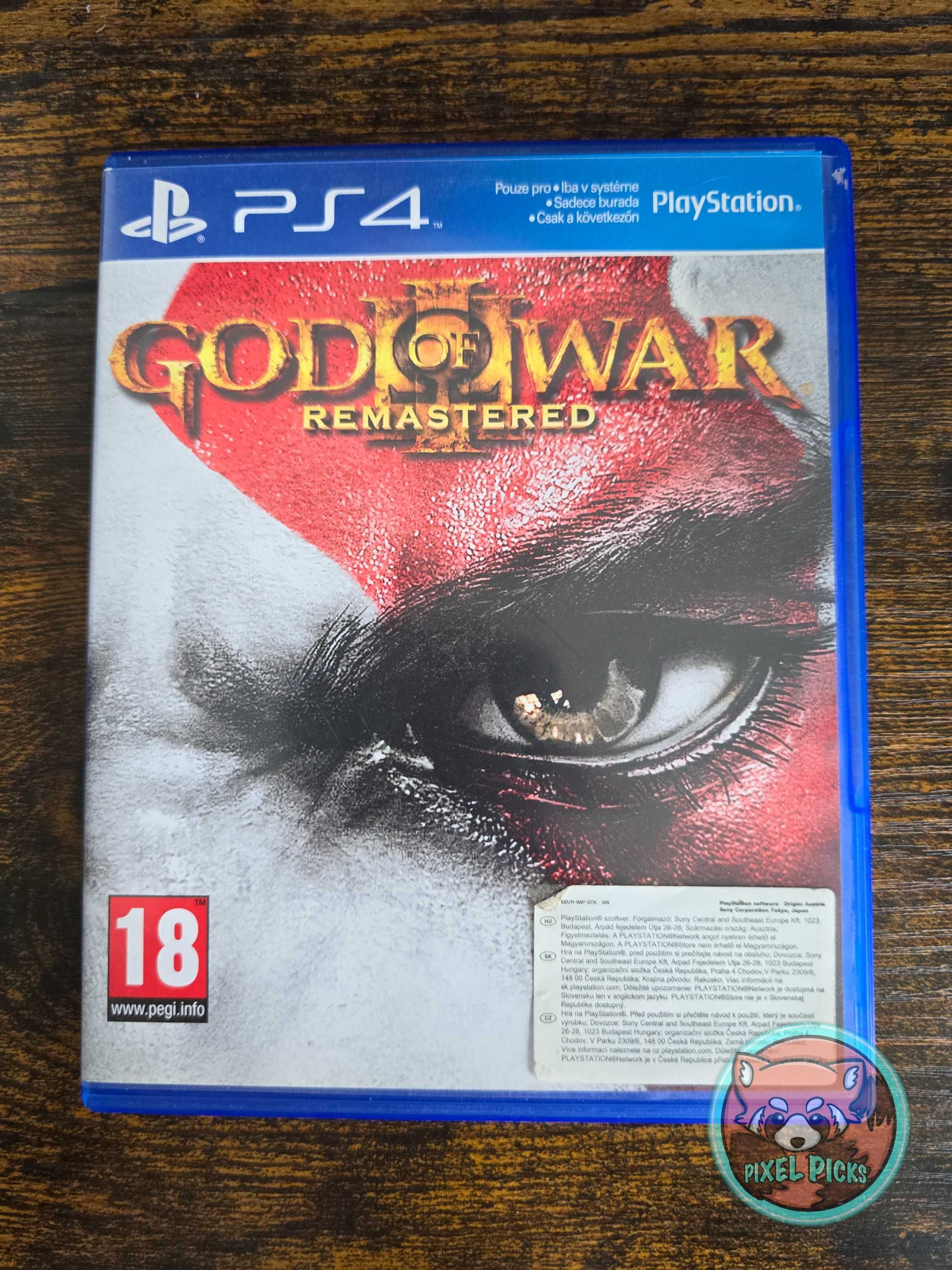 God of war 3 III ps4 playstation 4