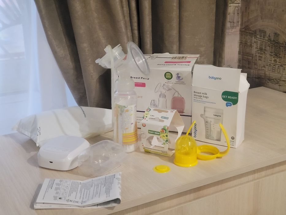 Електричний молоковідсмоктувач(молокоотсос) Electric Breast+ПОДАРУНОК